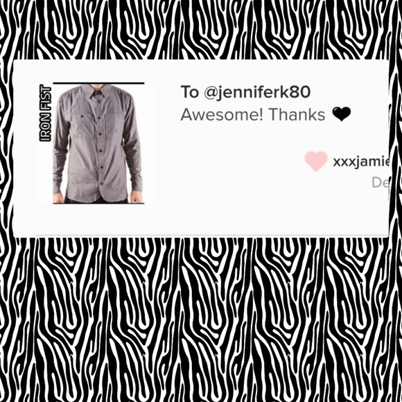 5⭐Brand new! Men's Dress Shirt Iron Fist - Picture 2 of 2